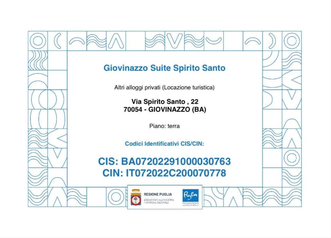 Giovinazzo Suite Spirito Santo Exterior foto
